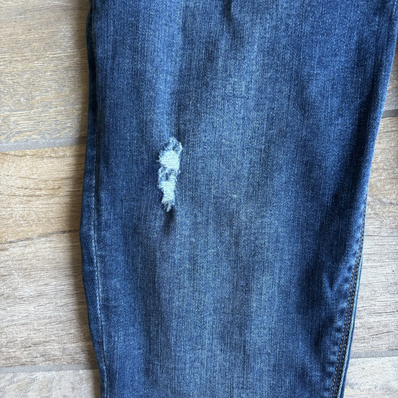 Spanx Jeans Women's Size Small Distressed Pull On Skinny Ankle Denim 20203R - Picture 10 of 16